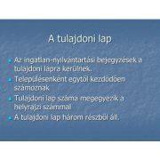 tulajdoni lap